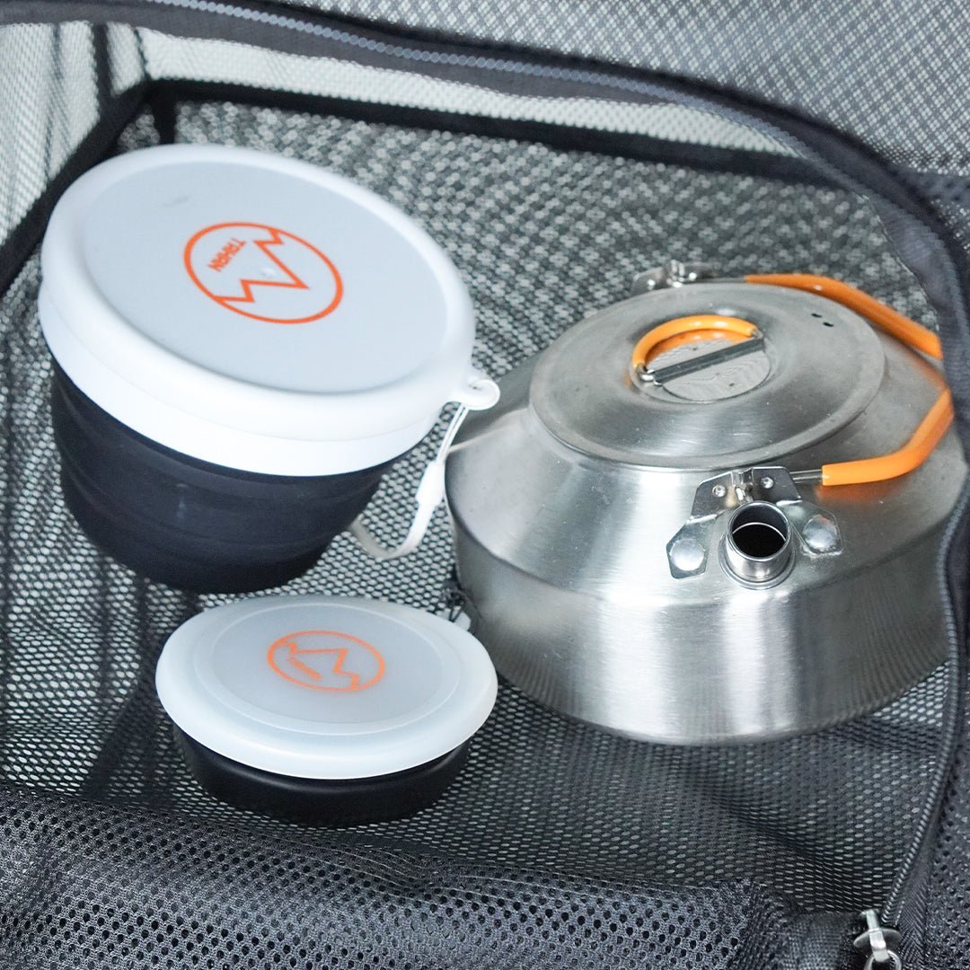 4 - Tier Freestanding Hanging Rack - TAHAN Worldwide - HGR00004BK