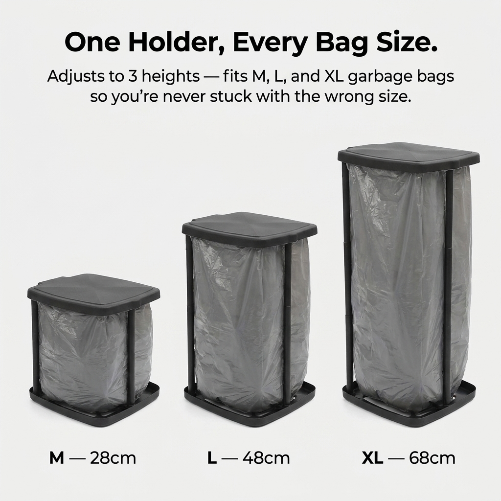 TAHAN Collapsible Garbage Bag Holder