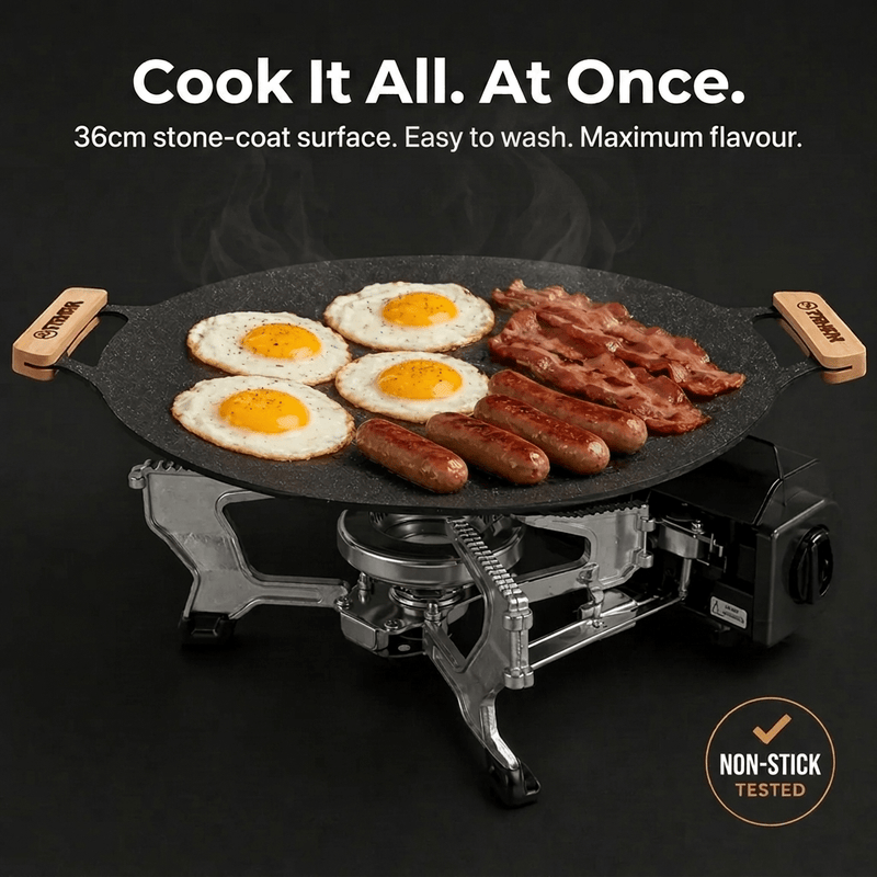 Bigger Surface. Better Cooking