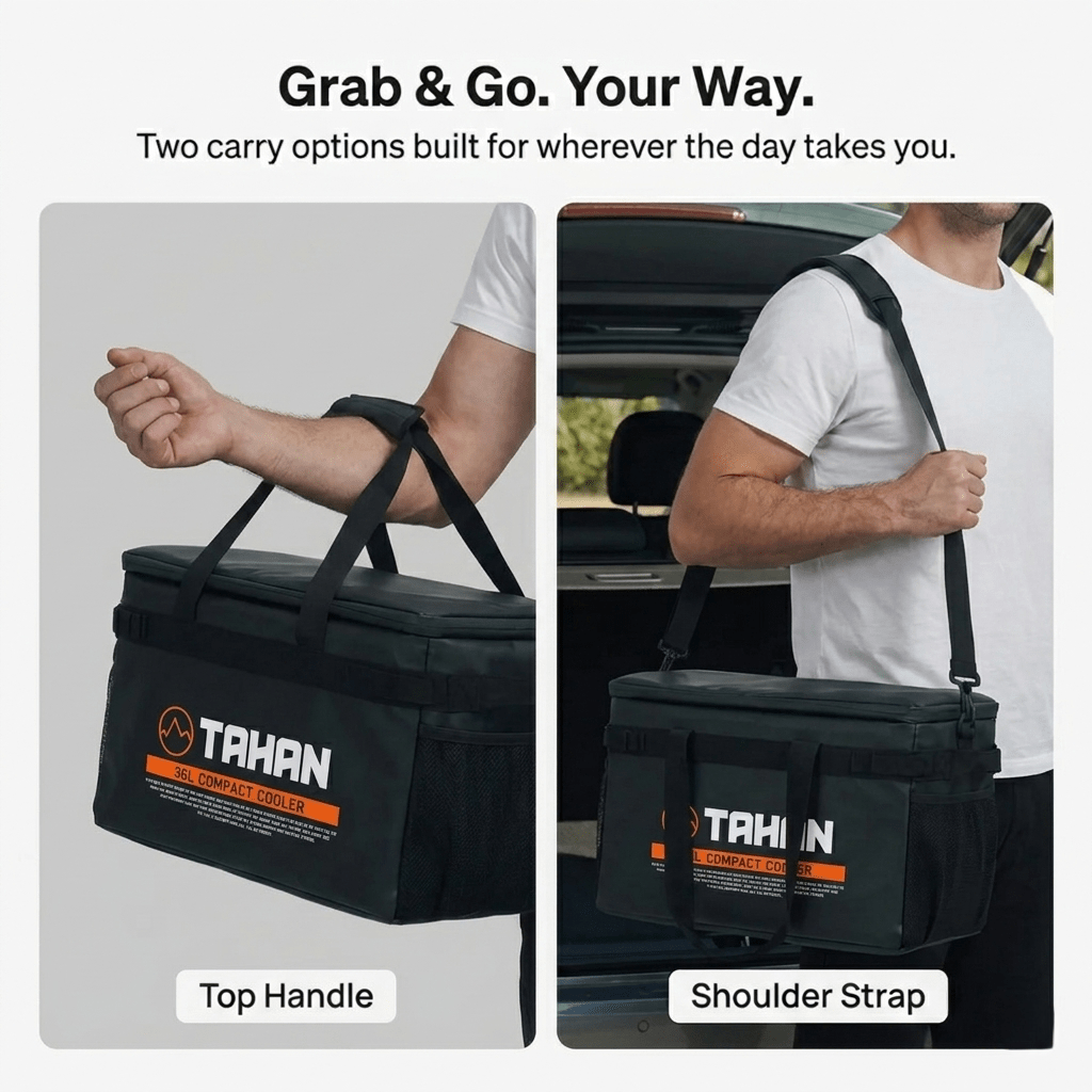 TAHAN 36L Compact Cooler - TAHAN Outdoor - COOTH036BK