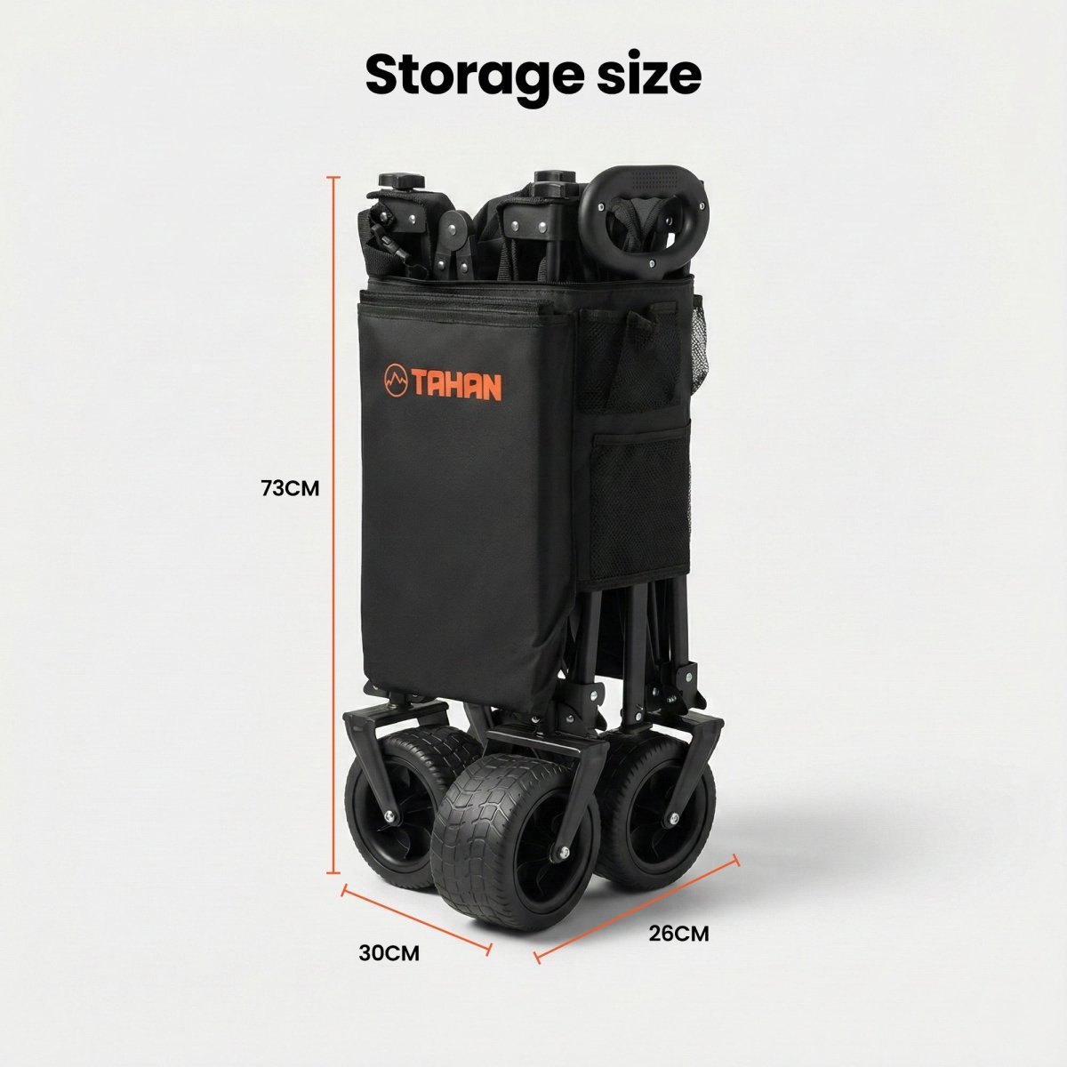 TAHAN AllTerrain XL Wagon – With Tabletop - TAHAN Outdoor - COM-XLWAGON3IN1
