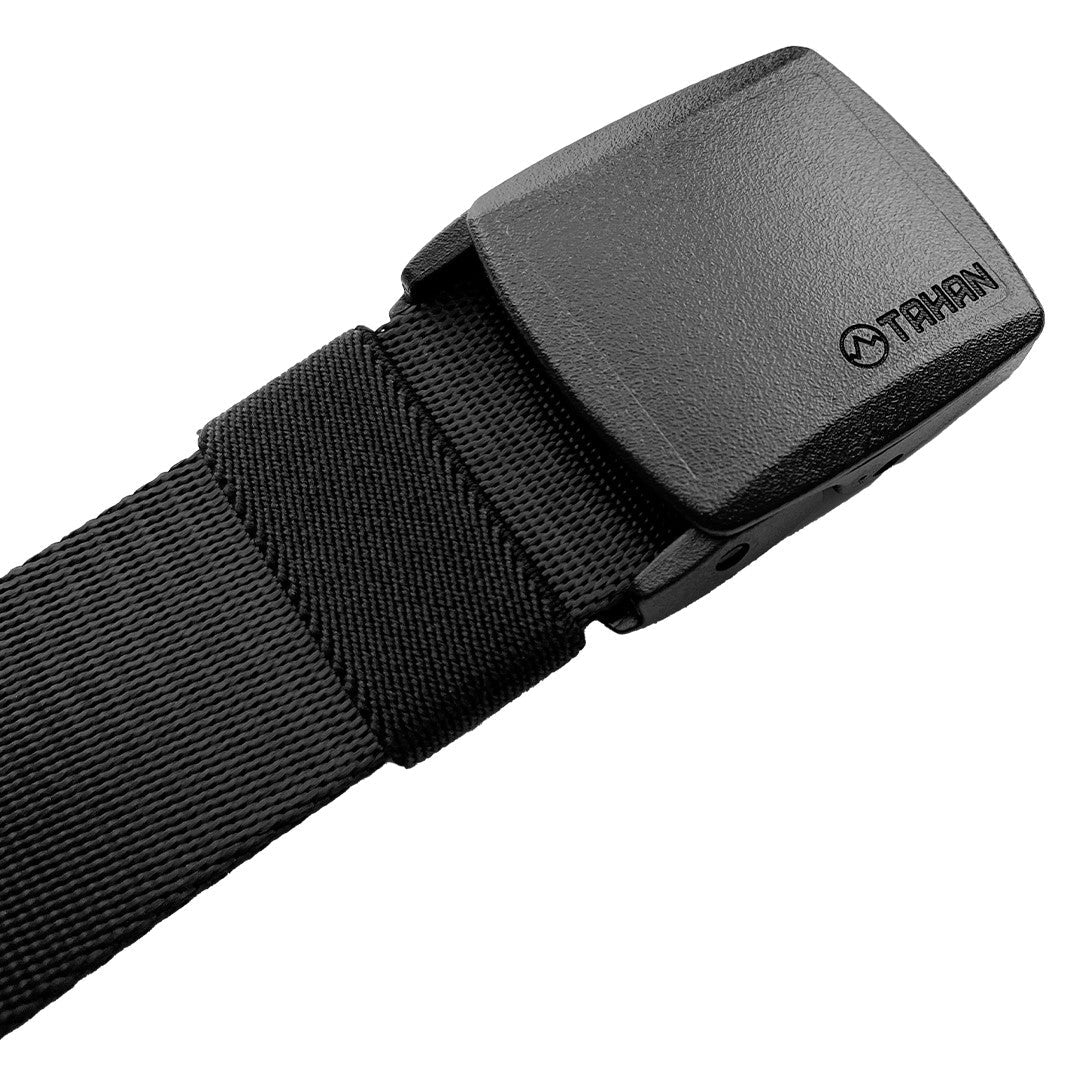 TAHAN Anti Metal Canvas Belt - TAHAN Worldwide - BELTH125BK