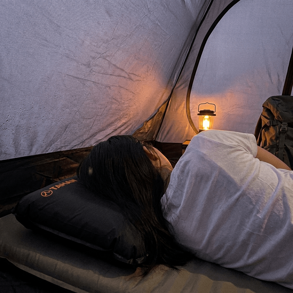 TAHAN GoSleep 5 Seconds Self Inflating Pillow - TAHAN Outdoor - PILTH046BK