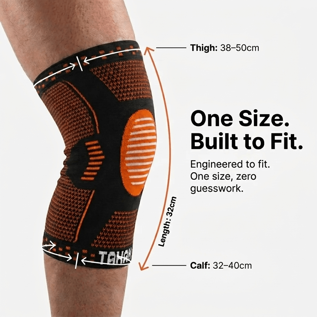 TAHAN KinetiX Knee Guard With Spring Support - TAHAN Outdoor - KNETH00LBO