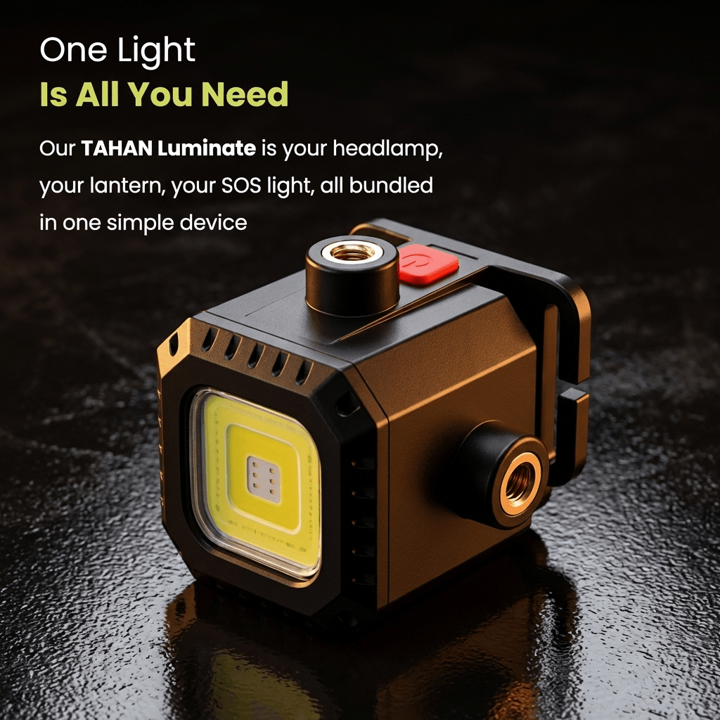 TAHAN Luminate Multifunction Lantern (50% OFF) - TAHAN Outdoor - LANTH001GU-V2