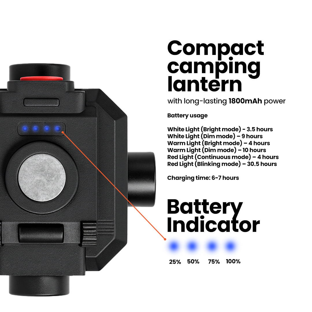 TAHAN Luminate Multifunction Lantern - TAHAN Worldwide - LANTH001GU-V2