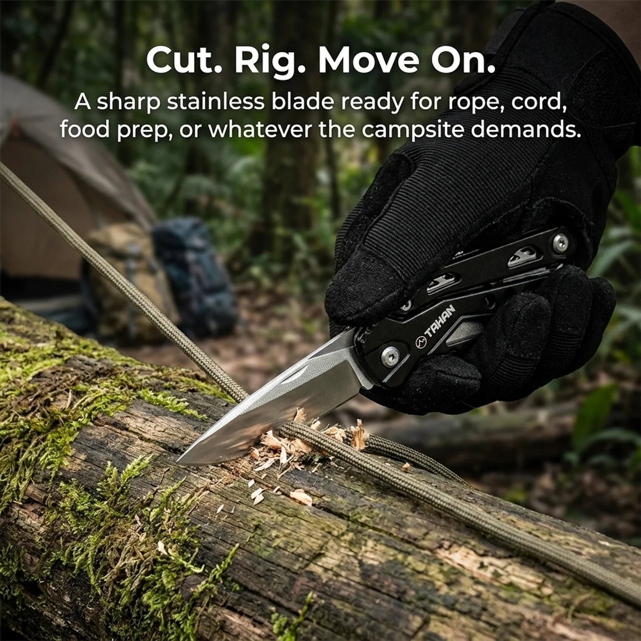 TAHAN Multifunction Tool - TAHAN Outdoor - MTLTH000BK