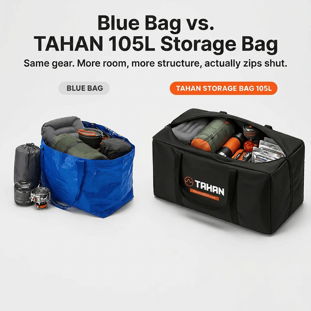 TAHAN Storage Bag 105L - TAHAN Outdoor - BAGTH105BK