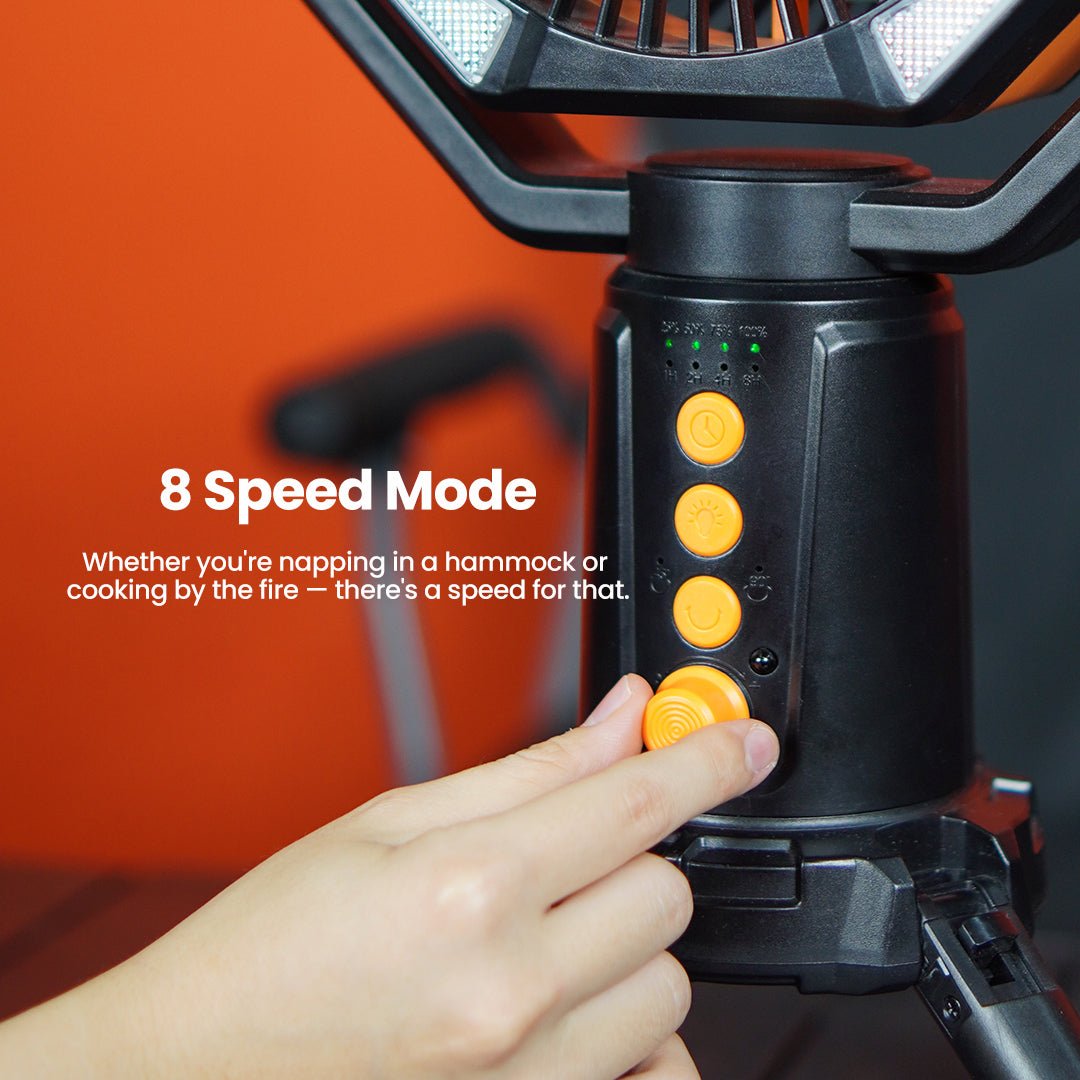 TAHAN Typhoon Dual Blade 14 Hours Battery Camping Fan - TAHAN Worldwide - FANTH16KOR