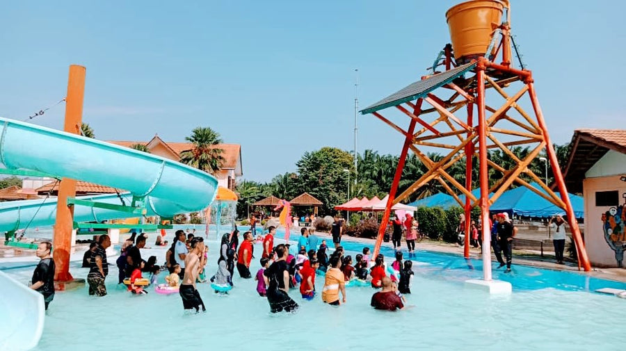 Asahan Water Theme Park Campsite — Fun for the Family in Jasin, Melaka - TAHAN Outdoor