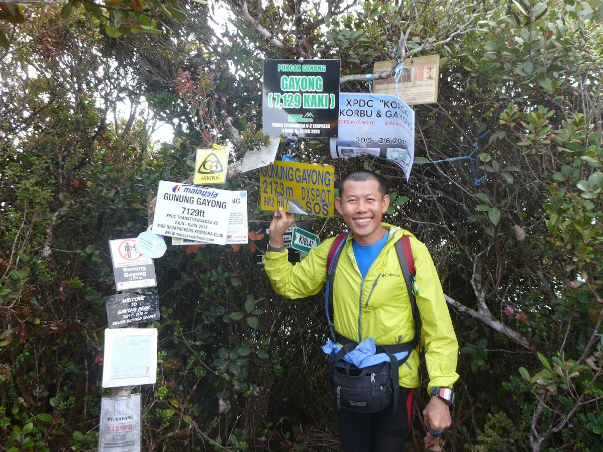 Mount Gayong hiking trail