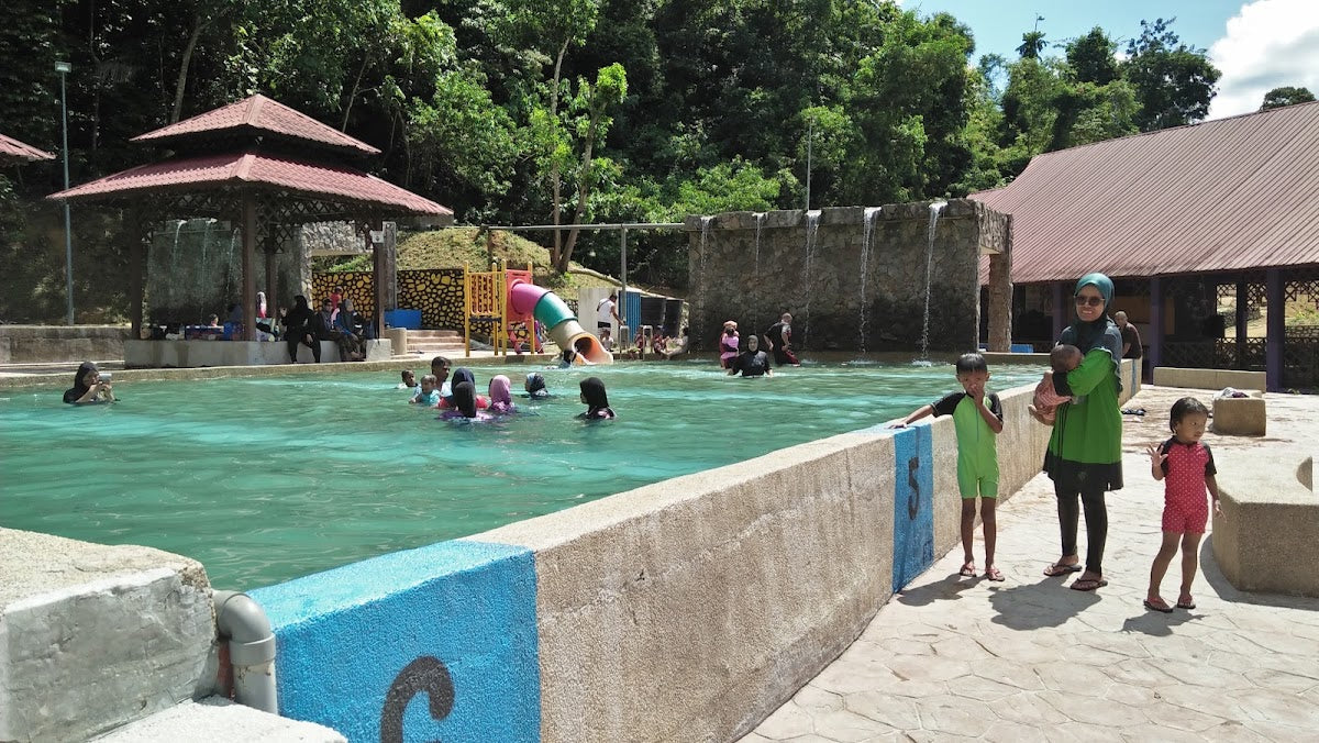 Swimming Pool Recreational Forest Gunung Tampin hiking trail