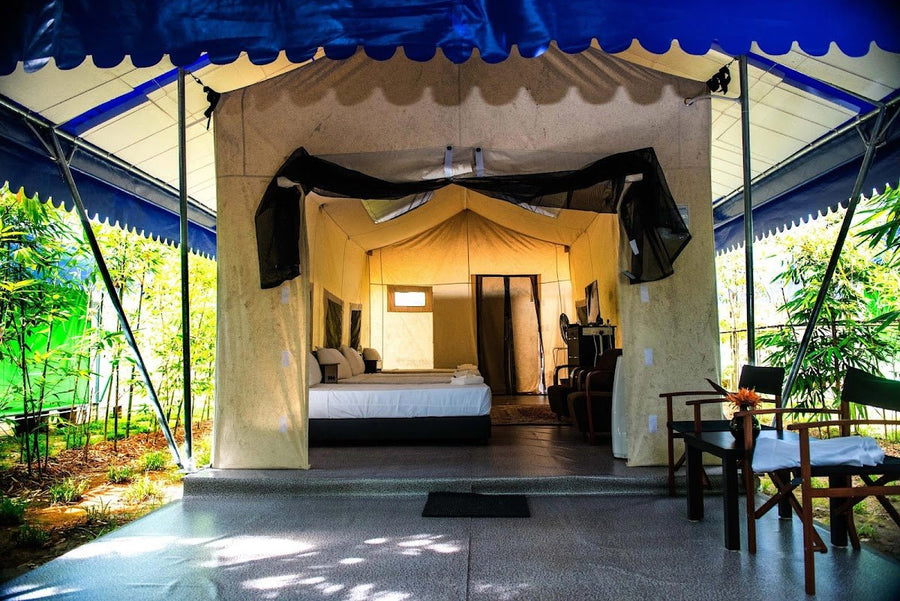 Orchard Go-Daddy Nature Safari Camp Resort Melaka — Glamping in a 120-Acre Fruit Orchard - TAHAN Outdoor