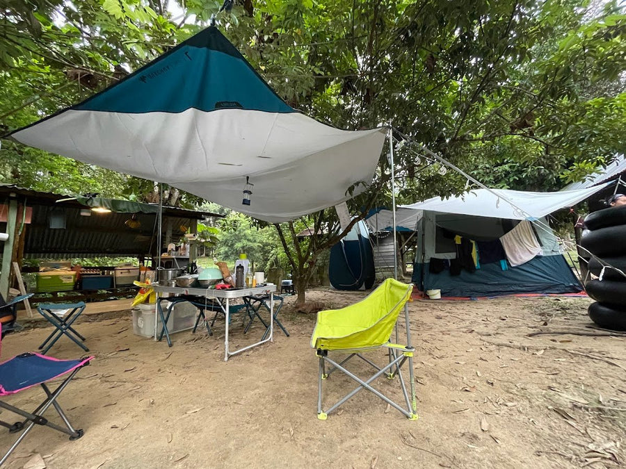 Teratak Tok Alang — A Shady Dusun Campsite with a River That Kids Will Love - TAHAN Outdoor