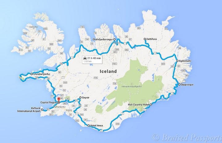 This Malaysian Rented A Car And Circled Iceland! - TAHAN Outdoor
