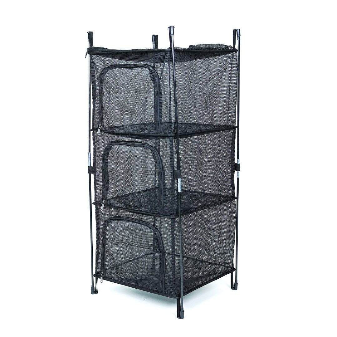 4 - Tier Freestanding Hanging Rack - TAHAN Worldwide - HGR00004BK