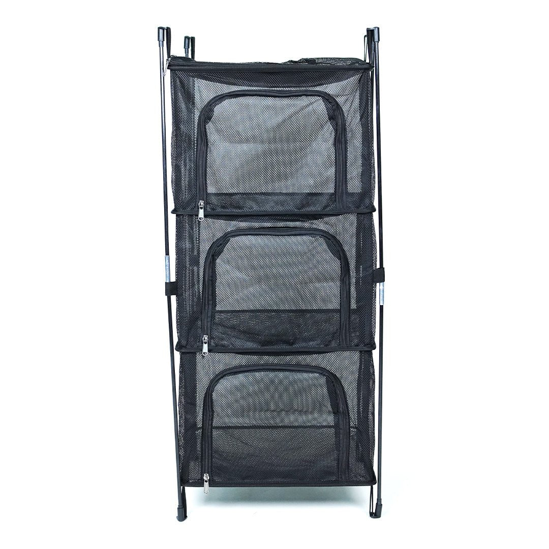 4 - Tier Freestanding Hanging Rack - TAHAN Worldwide - HGR00004BK