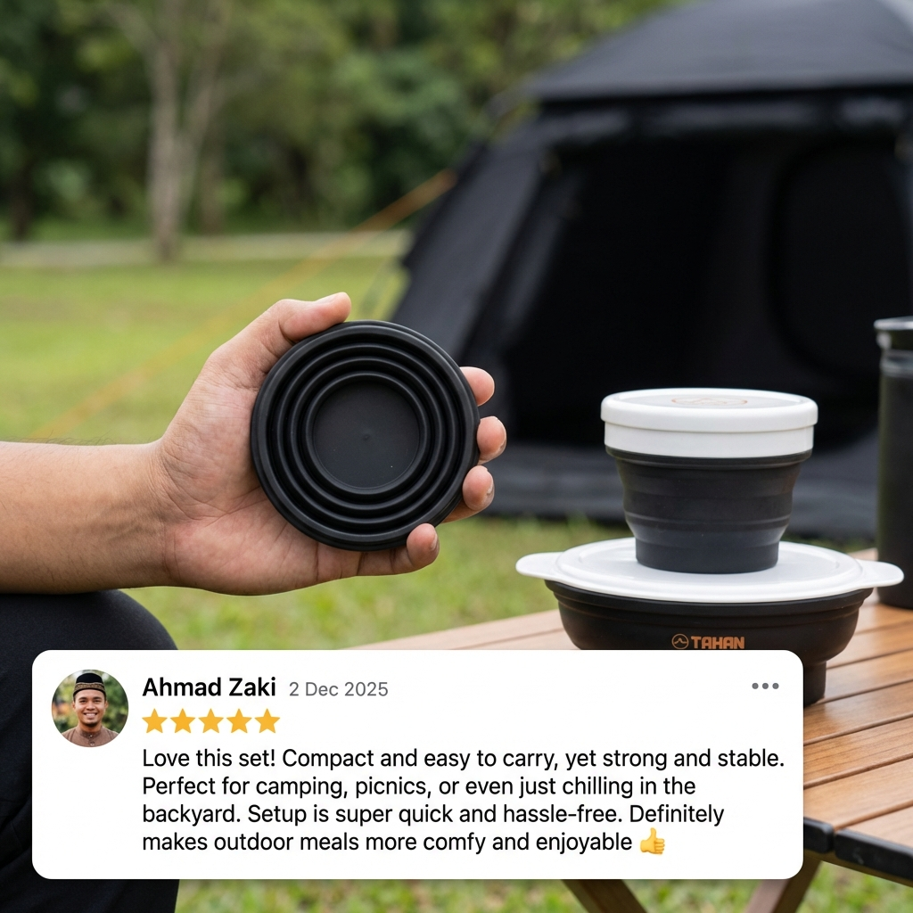 TAHAN Compact Outdoor Dining Set