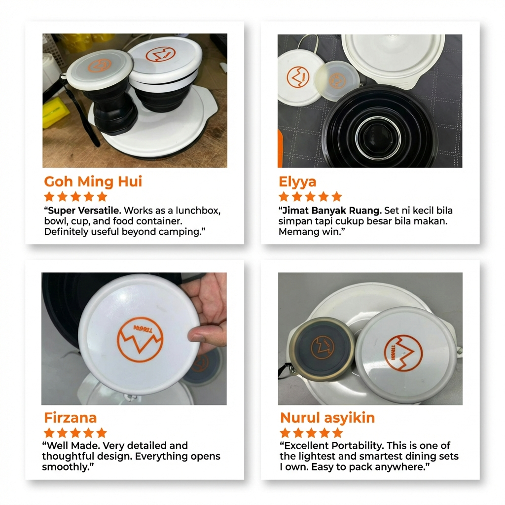 TAHAN Compact Outdoor Dining Set