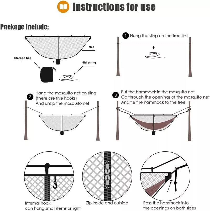 Hammock‑compatible with functional extras