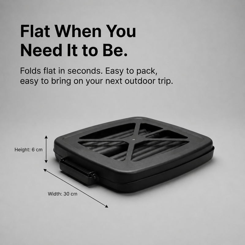 Folds Flat, Pops Open in Seconds