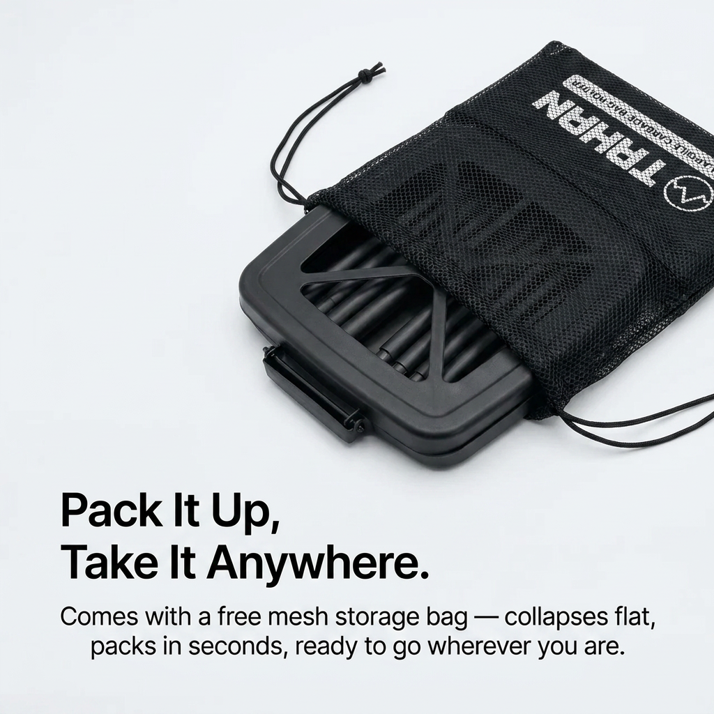 TAHAN Collapsible Garbage Bag Holder