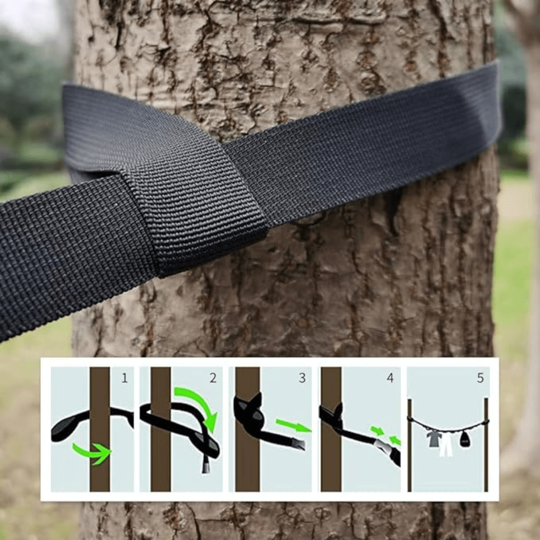 Outdoor Camping Hanging Strap Rope - TAHAN Worldwide - SRP00048BK