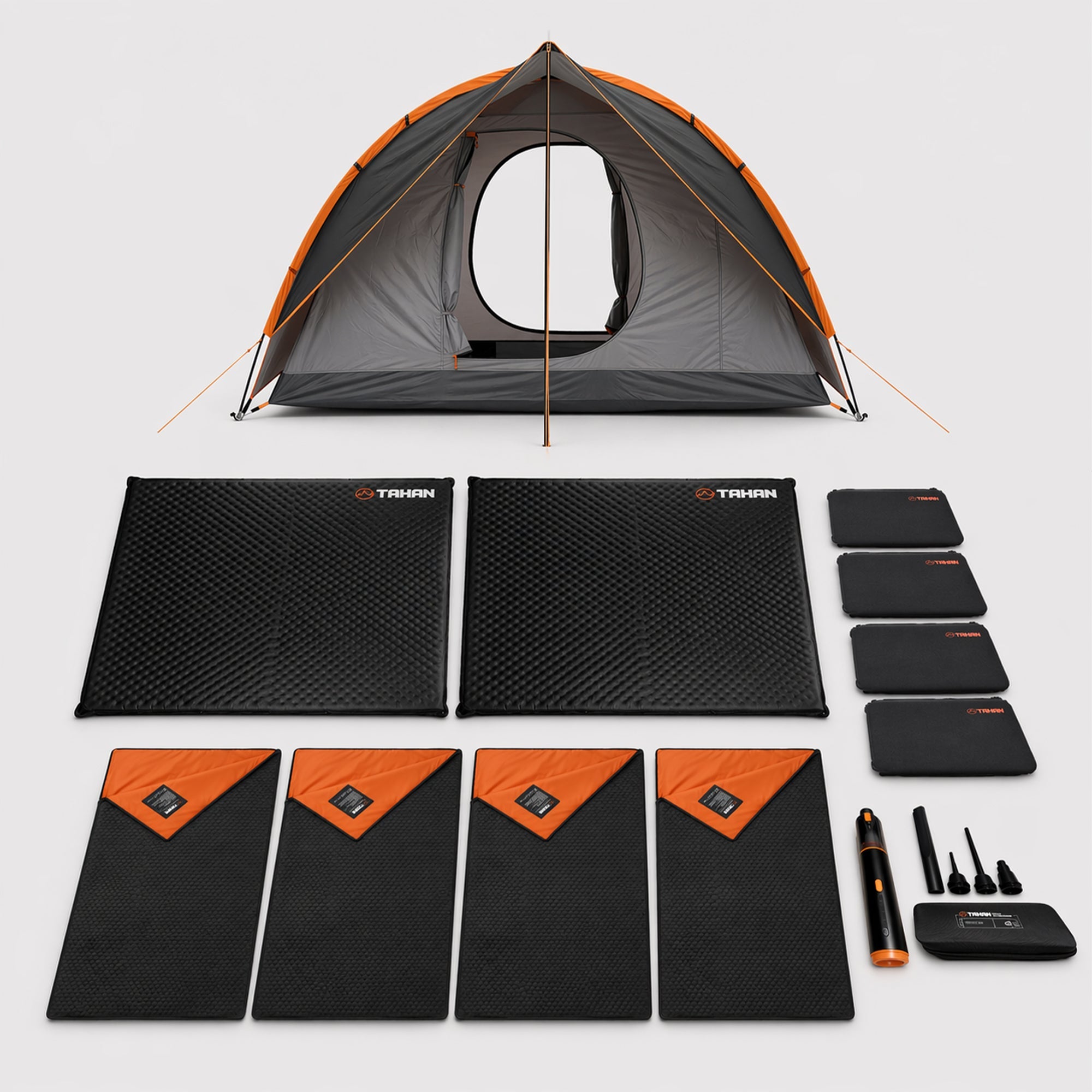 Pavilion Family Camp (4 pax) - TAHAN Outdoor - COM-TENT12IN1SET