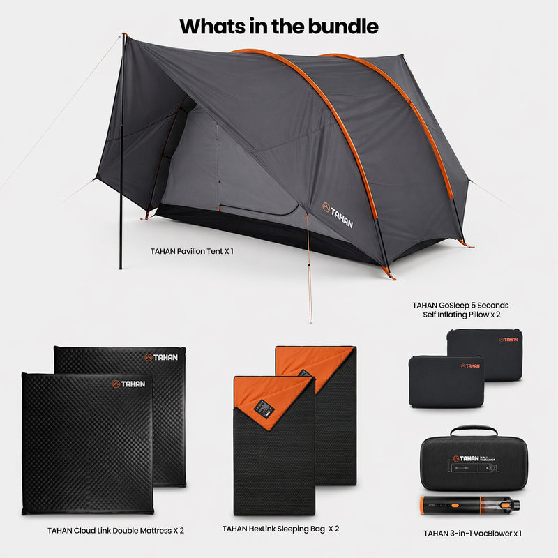 Pavilion Group Camp - TAHAN Outdoor - COM-TENT8IN1SET