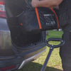 TAHAN Pavillion 10.3kg bag lifted out of the car boot