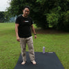 TAHAN Cloud Link bottle test: step on one side, bottle on the other stays standing