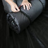 TAHAN Cloud Link unrolling and self-inflating inside the tent