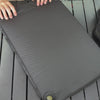 Rolling the GoSleep pillow down to palm size
