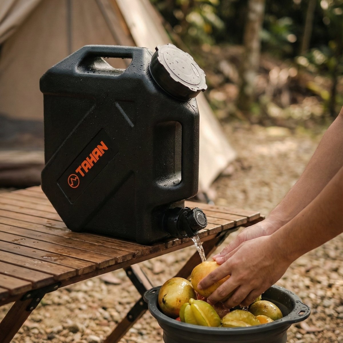 TAHAN 10L Water Container - TAHAN Outdoor - CONTH10LBK