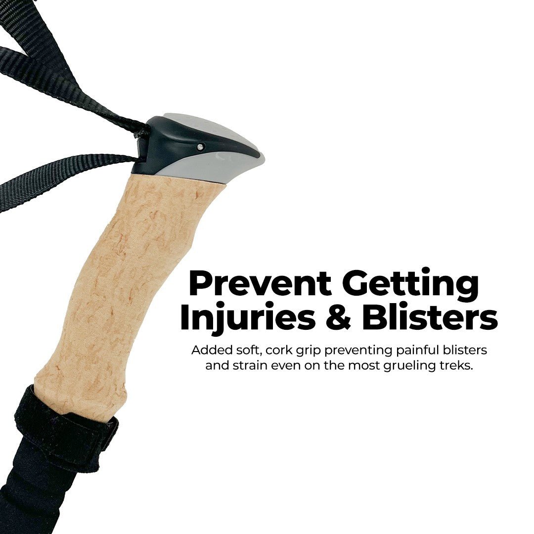 TAHAN 3 - Section Foldable Hiking Stick V2 - 130cm - TAHAN Worldwide - STITH130OR