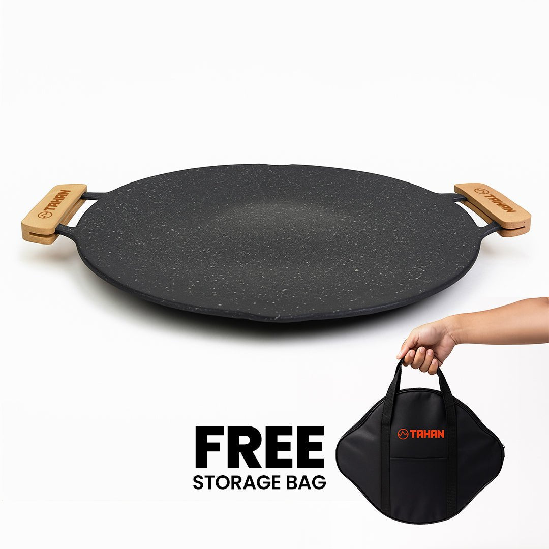 TAHAN 36cm Grill Pan - TAHAN Worldwide - PANTH036BK