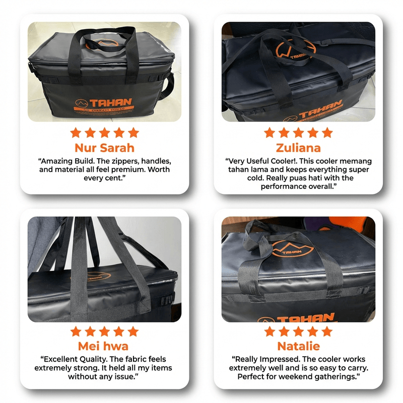 TAHAN 36L Compact Cooler - TAHAN Outdoor - COOTH036BK