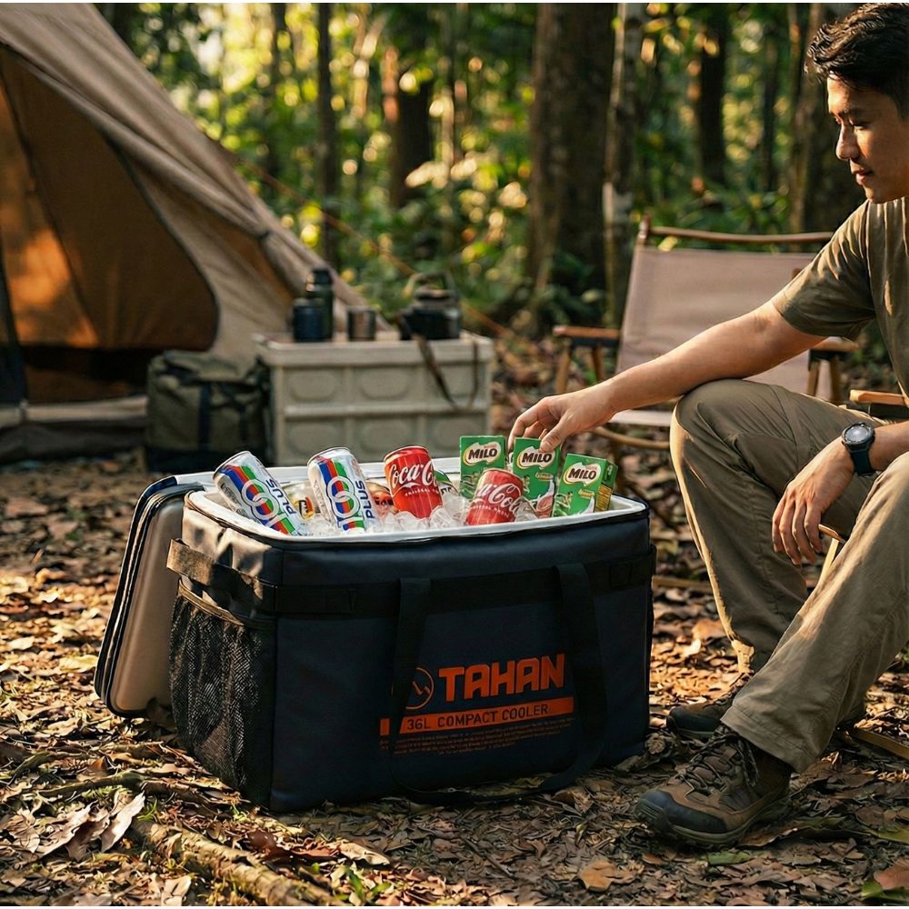 TAHAN 36L Compact Cooler - TAHAN Outdoor - COOTH036BK