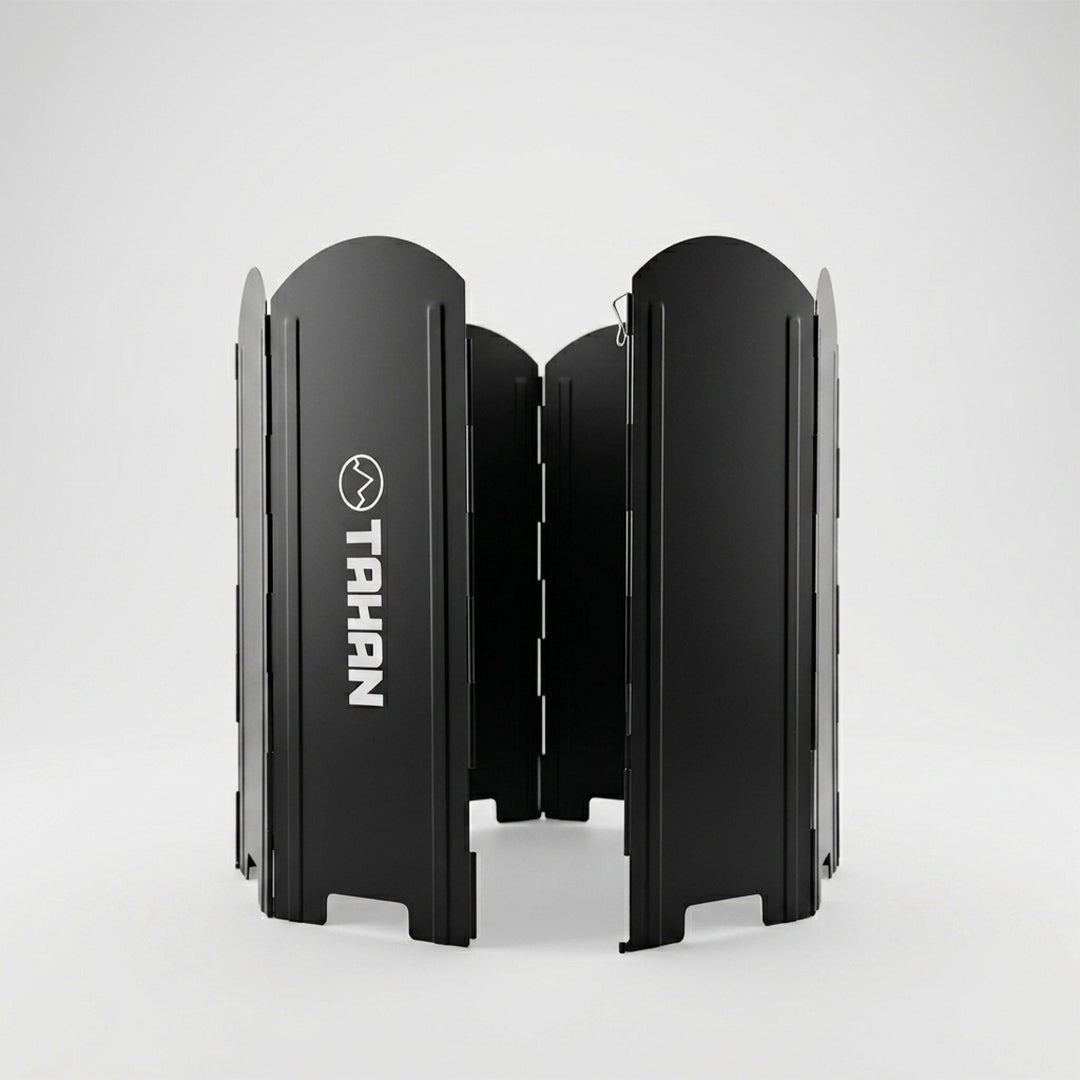 TAHAN 40CM Portable Folding Windshield - TAHAN Outdoor - WINTH040BK