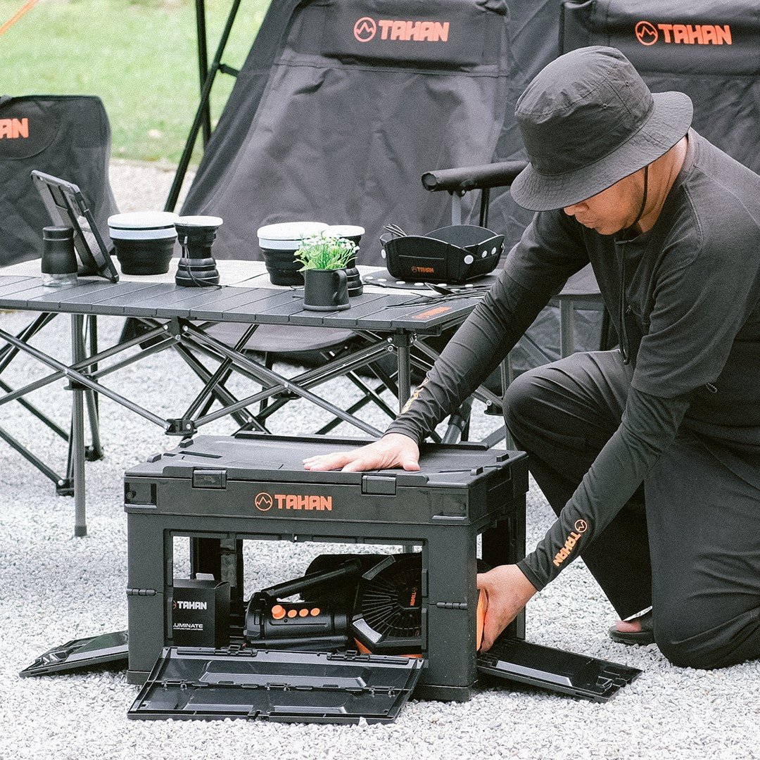 TAHAN 55L LoadOut Gear Case – Foldable and Ultra - Durable - TAHAN Worldwide - FSBTH055BK