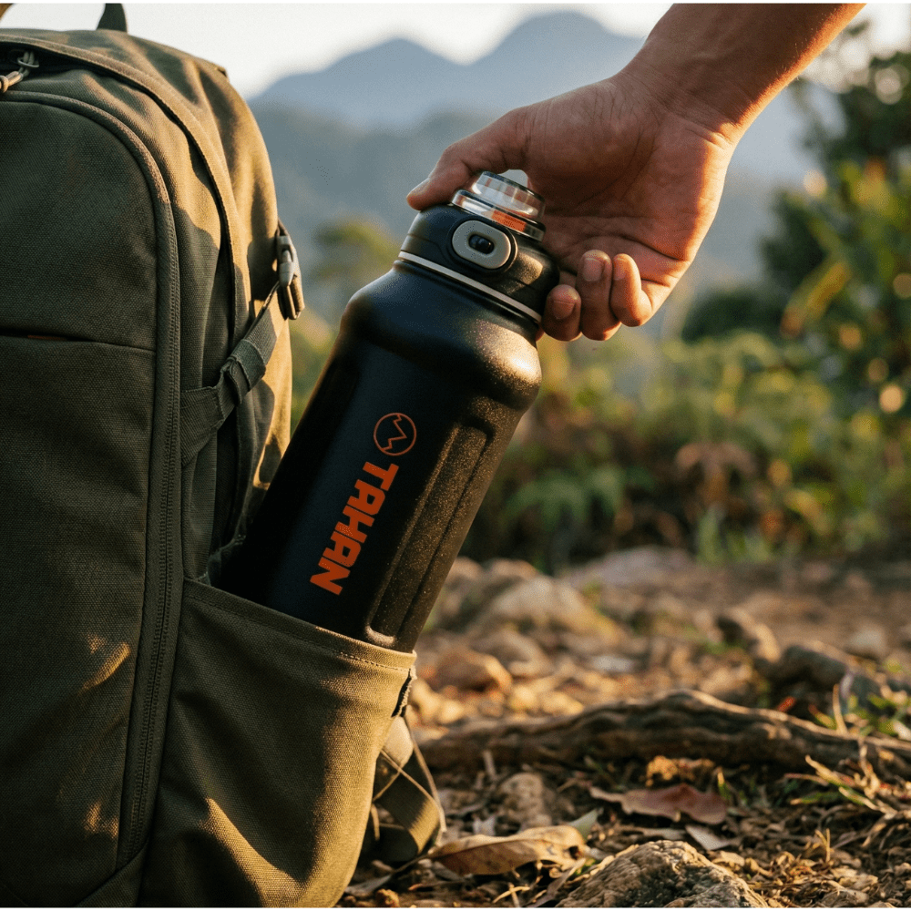 TAHAN 8 - Hour Thermal Bottle (850ml) - TAHAN Outdoor - BOTTH850BK