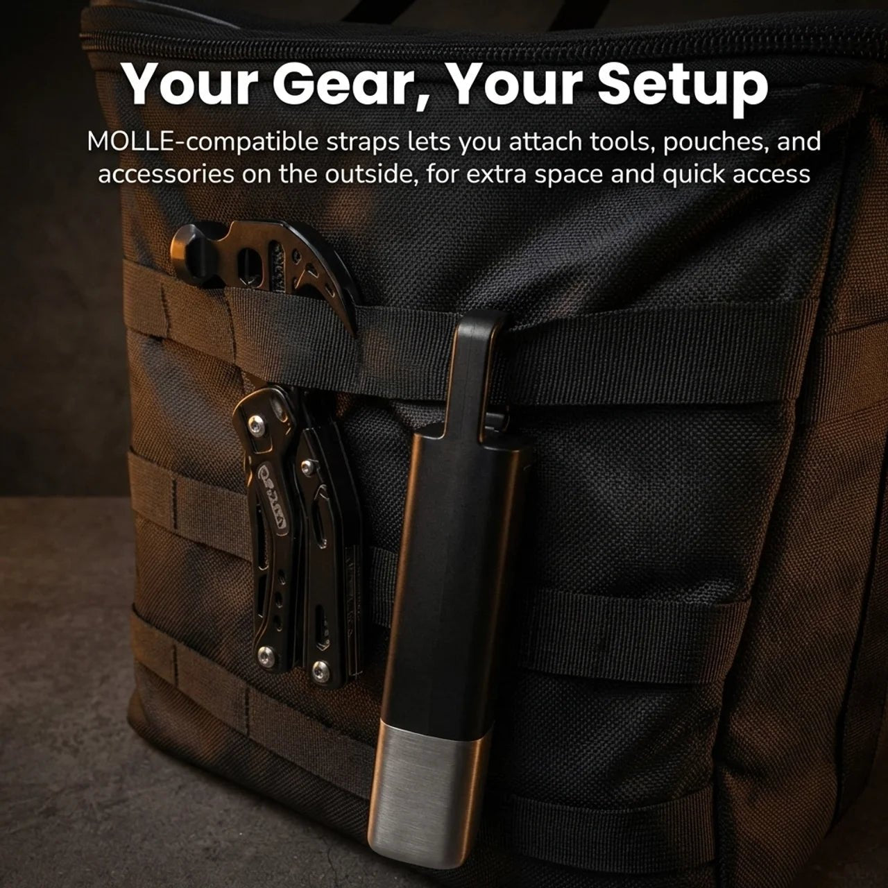 TAHAN Adventurer 42L Foldable Storage Bag - Heavy - Duty Outdoor Organizer - TAHAN Outdoor - ESBTH042BK