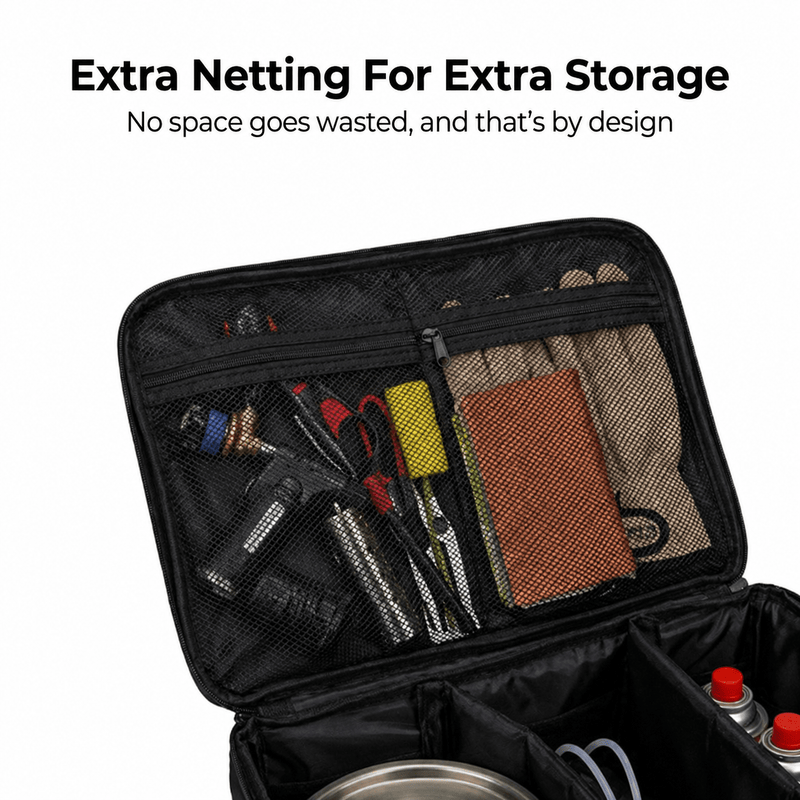 TAHAN Adventurer 42L Foldable Storage Bag - Heavy - Duty Outdoor Organizer - TAHAN Outdoor - ESBTH042BK