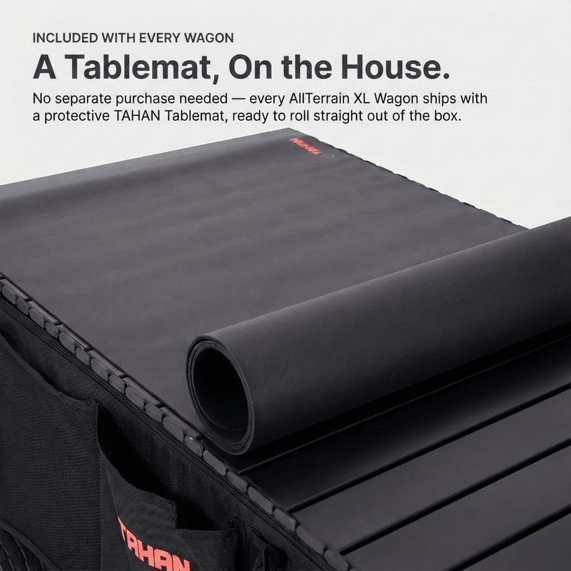 TAHAN AllTerrain XL Wagon – With Tabletop - TAHAN Outdoor - COM-XLWAGON3IN1