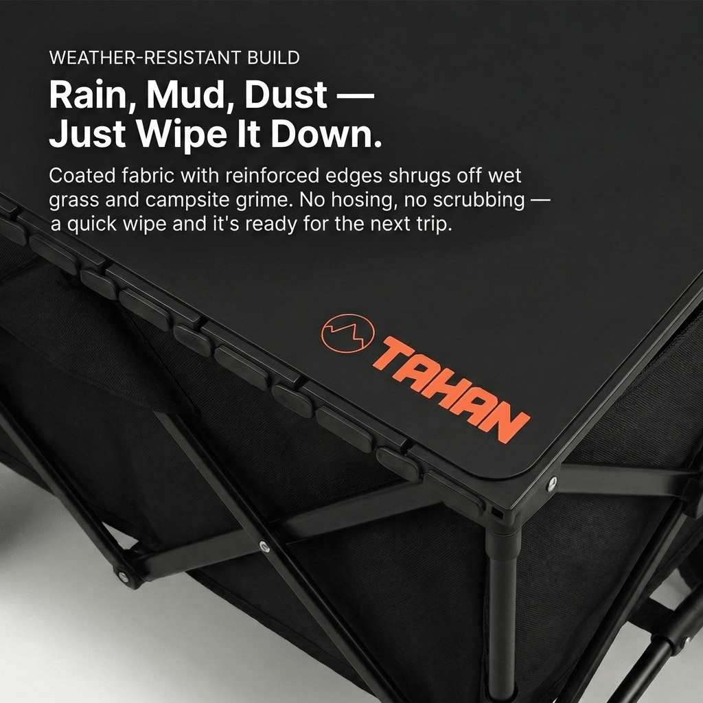 TAHAN AllTerrain XL Wagon – With Tabletop - TAHAN Outdoor - COM-XLWAGON3IN1