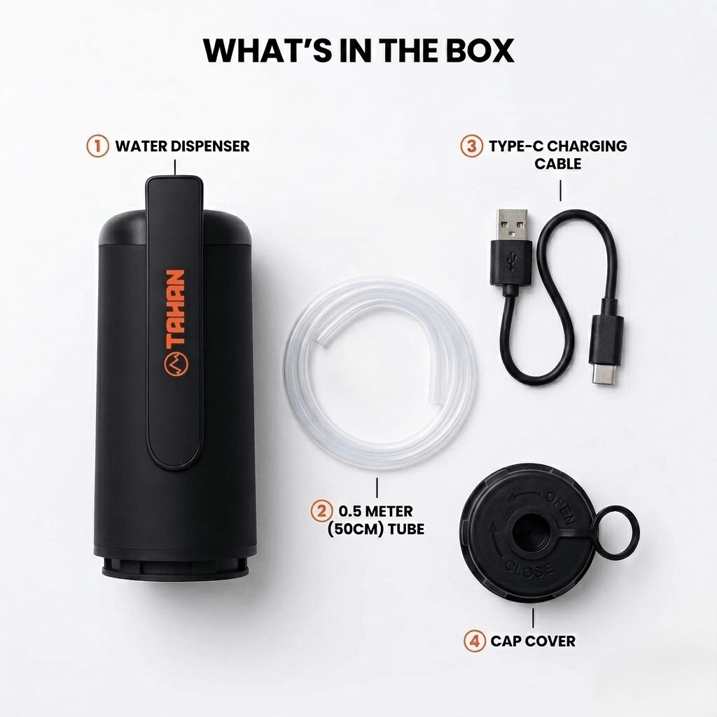 TAHAN Automatic Water Dispenser - TAHAN Outdoor - WTDTH800BK