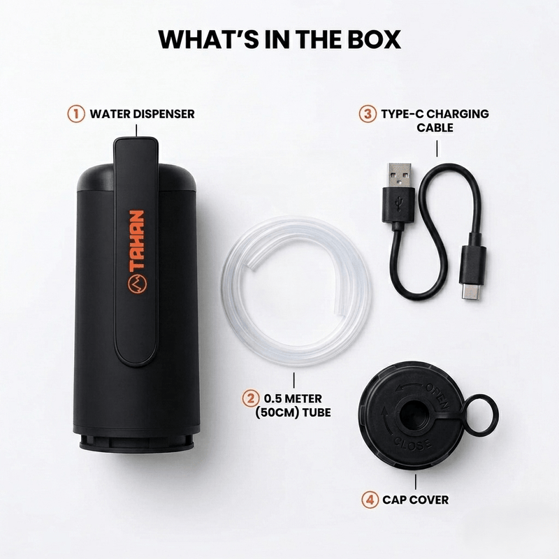 TAHAN Automatic Water Dispenser - TAHAN Outdoor - WTDTH800BK