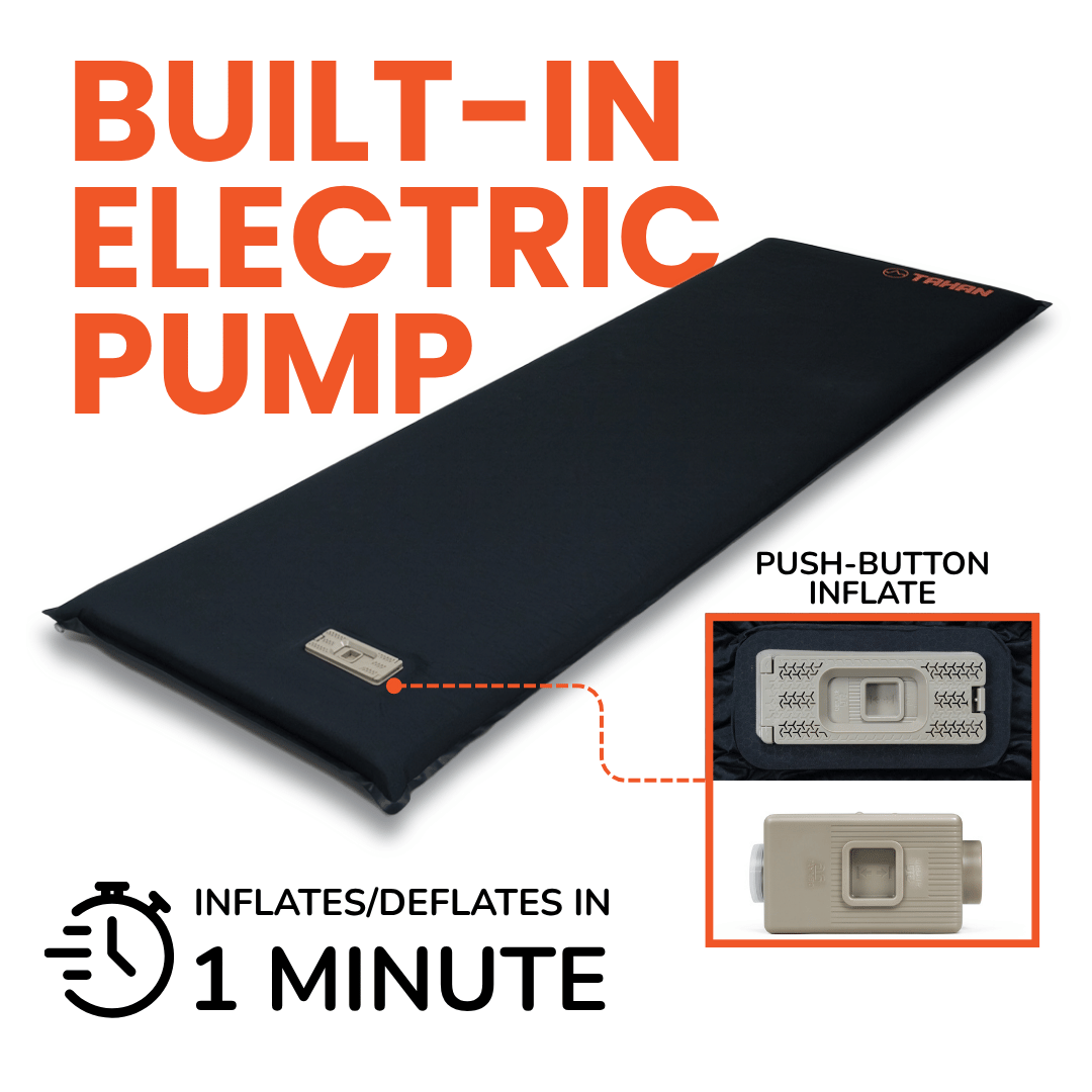 TAHAN Cloud Deluxe Air Mattress - Single - TAHAN Worldwide - MATTH195BK