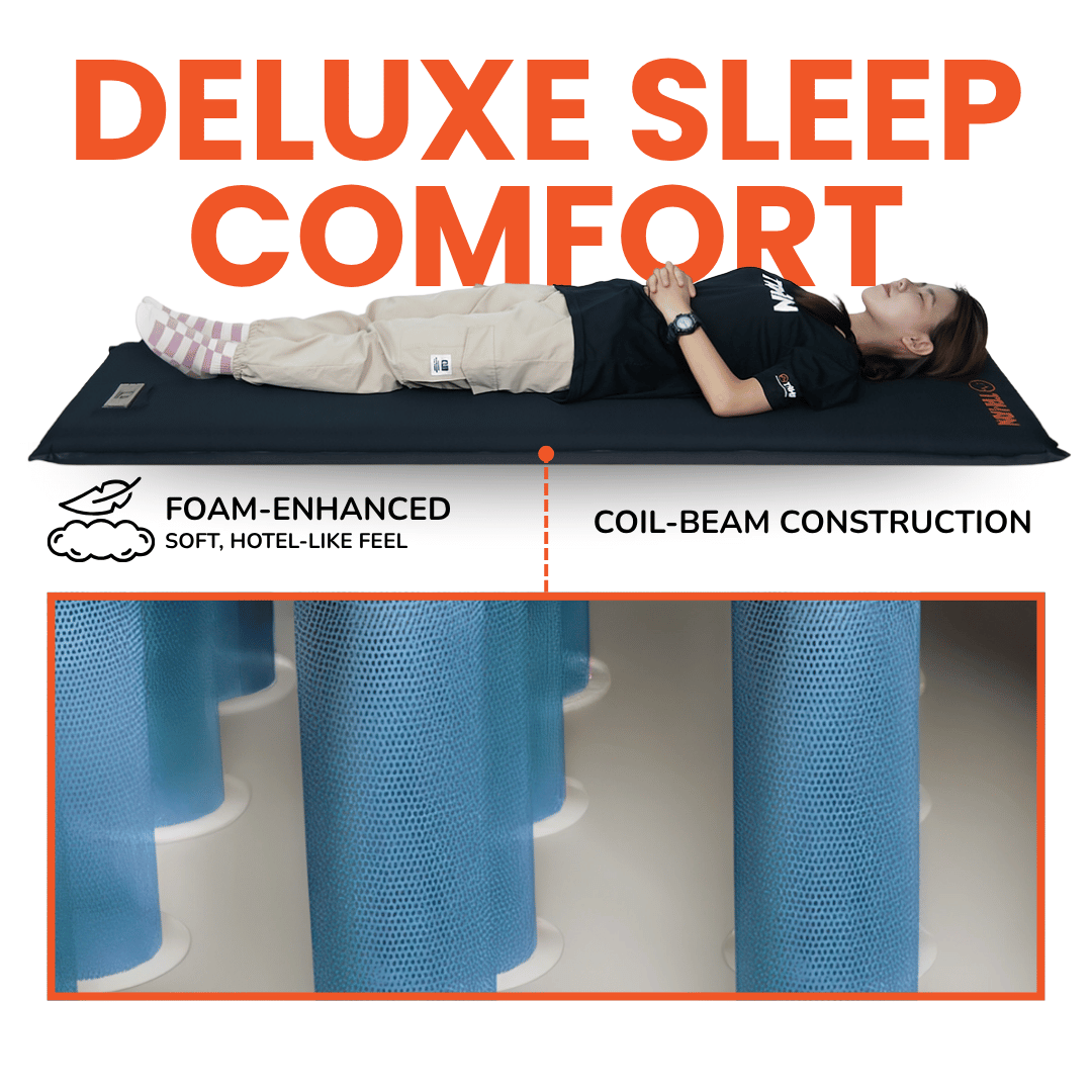 TAHAN Cloud Deluxe Air Mattress - Single - TAHAN Worldwide - MATTH195BK