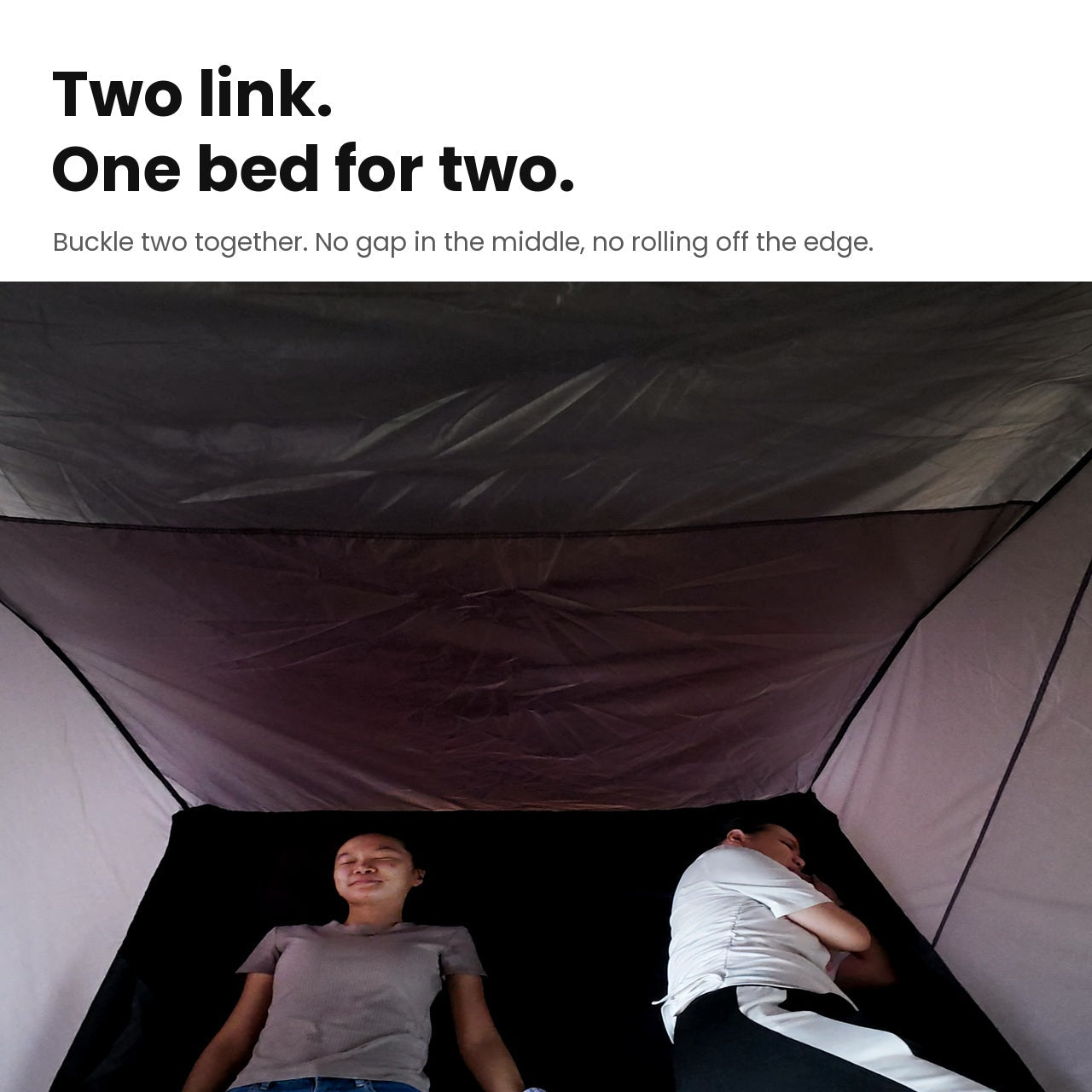 TAHAN Cloud Link Self-Inflating Foam Mattress - TAHAN Outdoor - MATTH155BK